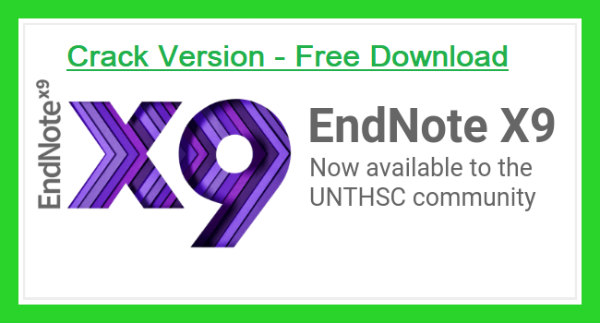 Endnote x9 product key free for you